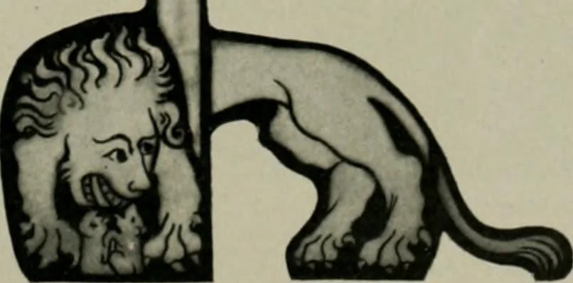 An illustration from Die rheinischen Glasmalereien vom 12. bis zum 16. Jahrhundert, 1912, leaf 56