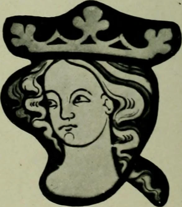 An illustration from Die rheinischen Glasmalereien vom 12. bis zum 16. Jahrhundert, 1912, leaf 57