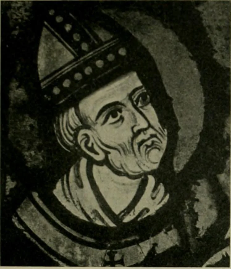 An illustration from Die rheinischen Glasmalereien vom 12. bis zum 16. Jahrhundert, 1912, leaf 58