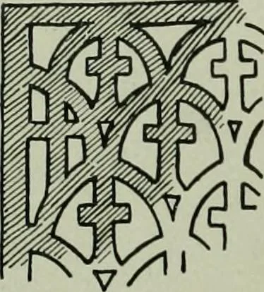 An illustration from Die rheinischen Glasmalereien vom 12. bis zum 16. Jahrhundert, 1912, leaf 73