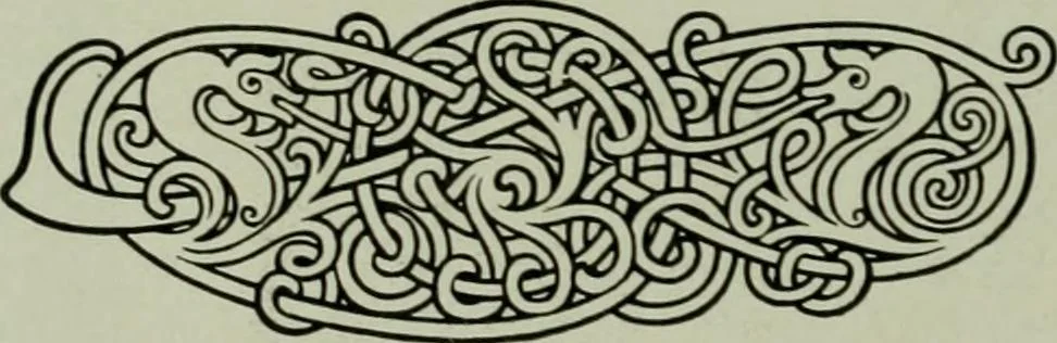 An illustration from Die rheinischen Glasmalereien vom 12. bis zum 16. Jahrhundert, 1912, leaf 97