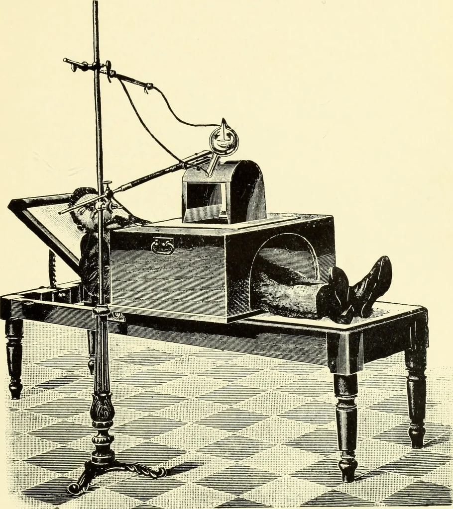An illustration from Die Röntgenstrahlen im Dienste der Chirurgie, 1902, leaf 24