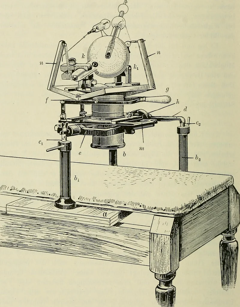 An illustration from Die Röntgentechnik : Lehrbuch für Ärzte und Studierende, 1906, leaf 109