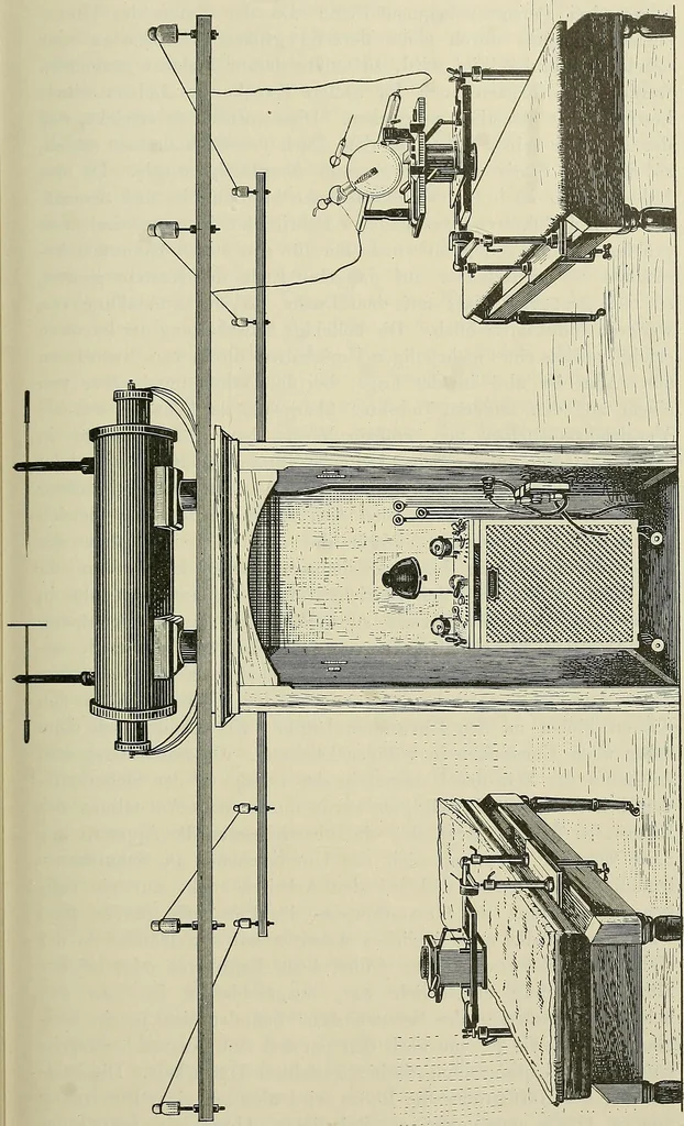 An illustration from Die Röntgentechnik : Lehrbuch für Ärzte und Studierende, 1906, leaf 146