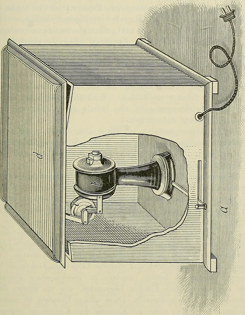 An illustration from Die Röntgentechnik : Lehrbuch für Ärzte und Studierende, 1906, leaf 158