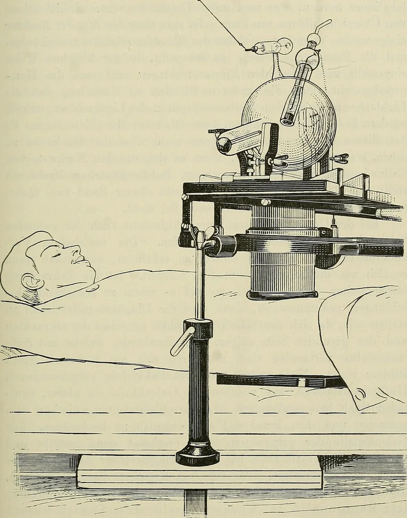 An illustration from Die Röntgentechnik : Lehrbuch für Ärzte und Studierende, 1906, leaf 252