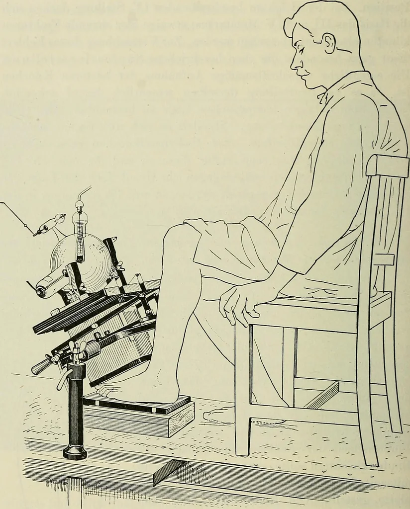 An illustration from Die Röntgentechnik : Lehrbuch für Ärzte und Studierende, 1906, leaf 273