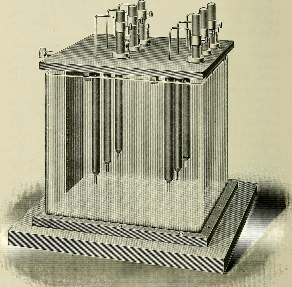 An illustration from Die Röntgentechnik : Lehrbuch für Ärzte und Studierende, 1906, leaf 35