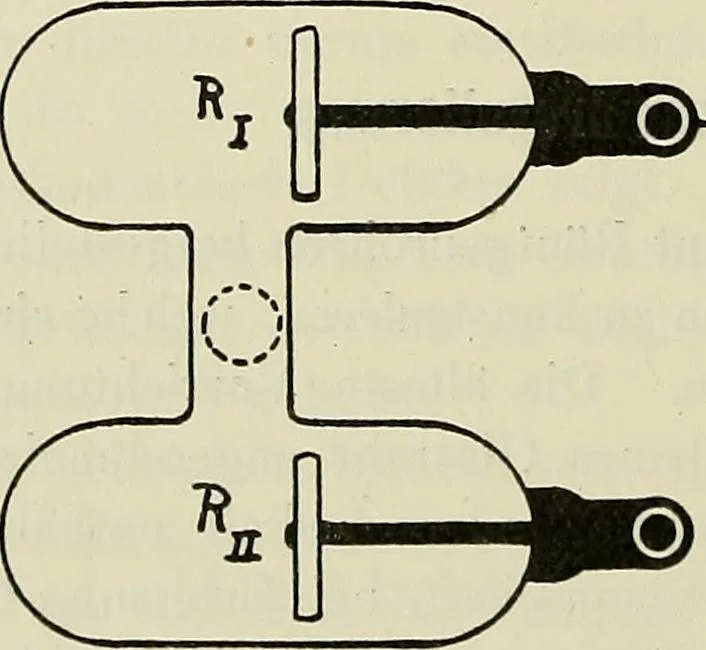 An illustration from Die Röntgentechnik : Lehrbuch für Ärzte und Studierende, 1906, leaf 65