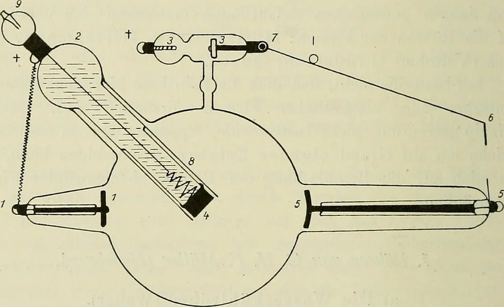 An illustration from Die Röntgentechnik : Lehrbuch für Ärzte und Studierende, 1906, leaf 69