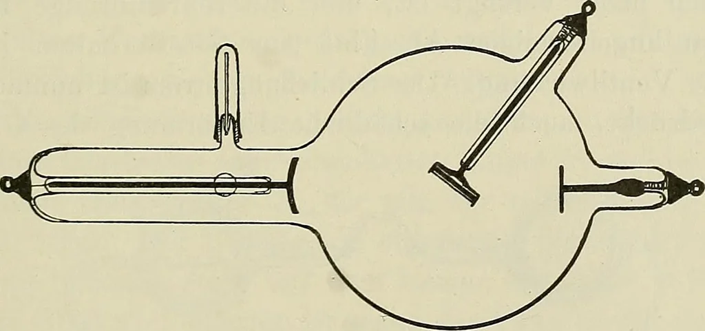 An illustration from Die Röntgentechnik : Lehrbuch für Ärzte und Studierende, 1906, leaf 86