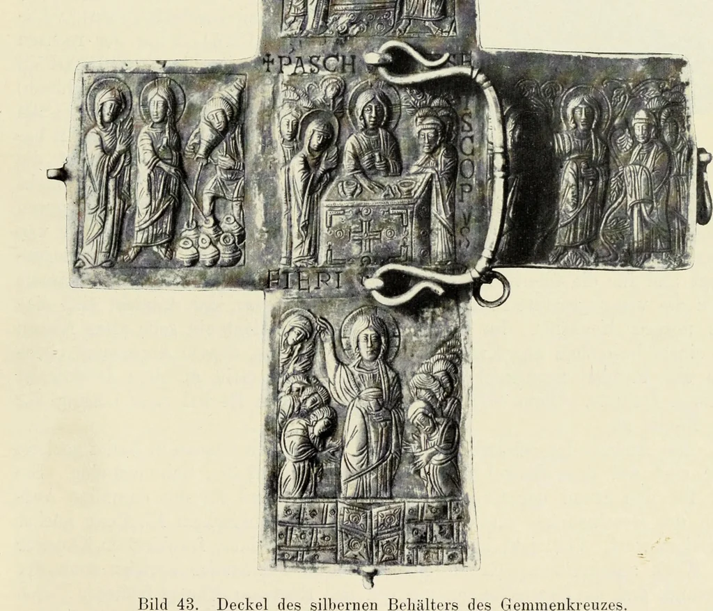 An illustration from Die römische Kapelle Sancta sanctorum und ihr Schatz : meine Entdeckungen und Studien in der Palastkapelle der mittelalterlichen Päpste, 1908, leaf 108