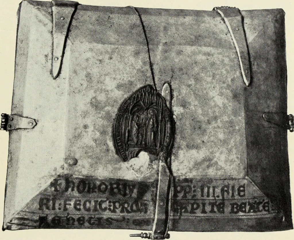 An illustration from Die römische Kapelle Sancta sanctorum und ihr Schatz : meine Entdeckungen und Studien in der Palastkapelle der mittelalterlichen Päpste, 1908, leaf 116