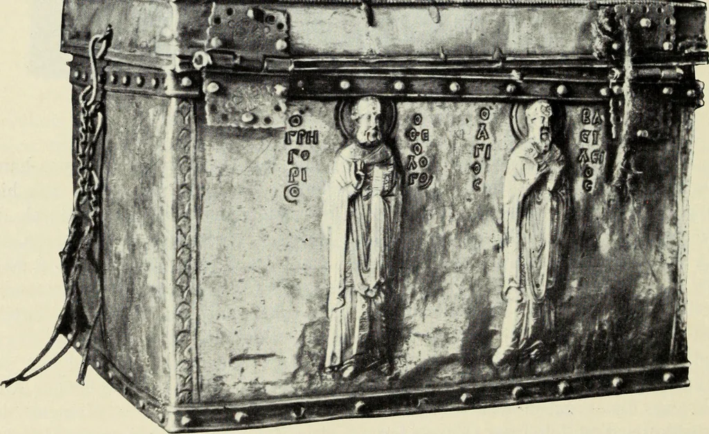 An illustration from Die römische Kapelle Sancta sanctorum und ihr Schatz : meine Entdeckungen und Studien in der Palastkapelle der mittelalterlichen Päpste, 1908, leaf 117