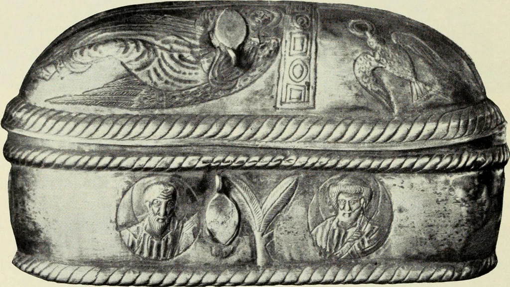 An illustration from Die römische Kapelle Sancta sanctorum und ihr Schatz : meine Entdeckungen und Studien in der Palastkapelle der mittelalterlichen Päpste, 1908, leaf 119