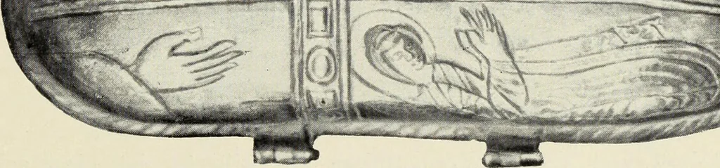 An illustration from Die römische Kapelle Sancta sanctorum und ihr Schatz : meine Entdeckungen und Studien in der Palastkapelle der mittelalterlichen Päpste, 1908, leaf 120