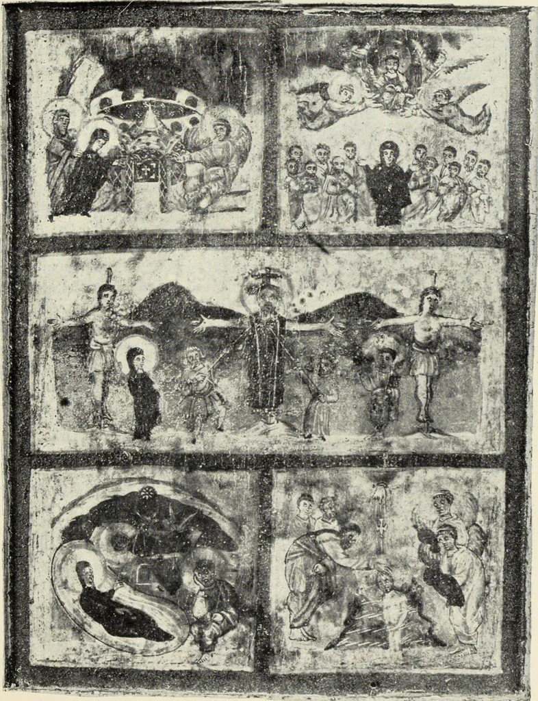 An illustration from Die römische Kapelle Sancta sanctorum und ihr Schatz : meine Entdeckungen und Studien in der Palastkapelle der mittelalterlichen Päpste, 1908, leaf 126