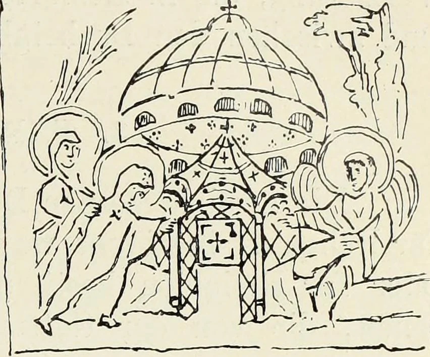 An illustration from Die römische Kapelle Sancta sanctorum und ihr Schatz : meine Entdeckungen und Studien in der Palastkapelle der mittelalterlichen Päpste, 1908, leaf 128