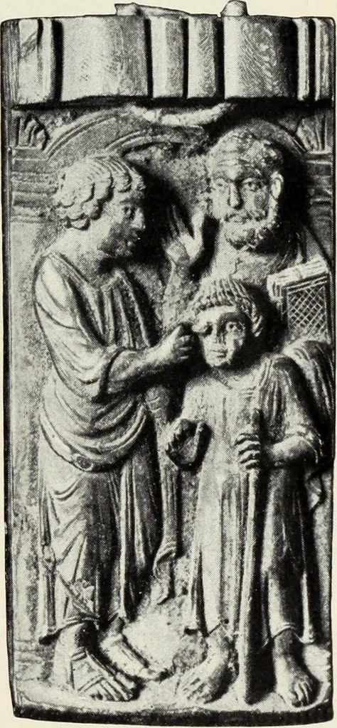 An illustration from Die römische Kapelle Sancta sanctorum und ihr Schatz : meine Entdeckungen und Studien in der Palastkapelle der mittelalterlichen Päpste, 1908, leaf 132