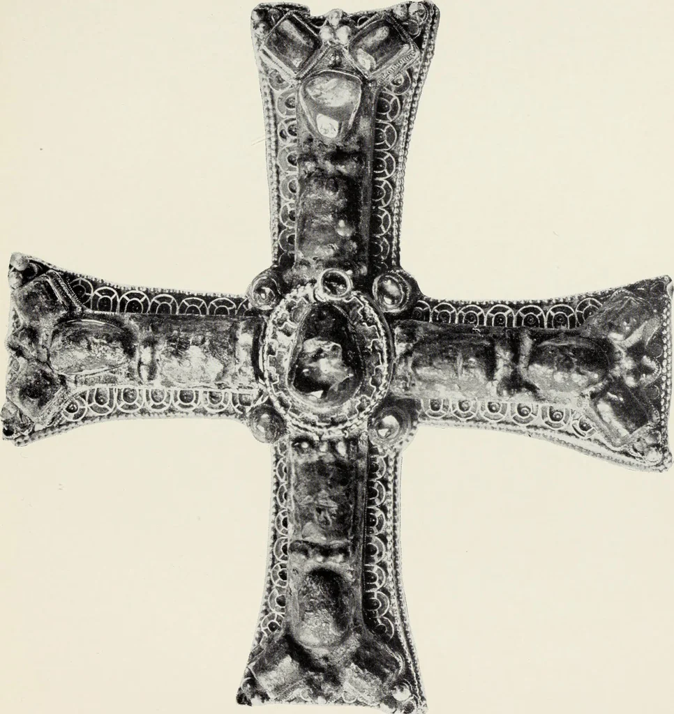 An illustration from Die römische Kapelle Sancta sanctorum und ihr Schatz : meine Entdeckungen und Studien in der Palastkapelle der mittelalterlichen Päpste, 1908, leaf 172