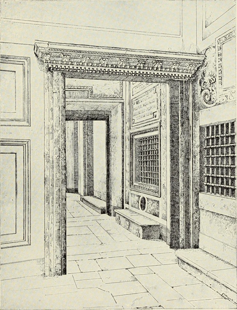 An illustration from Die römische Kapelle Sancta sanctorum und ihr Schatz : meine Entdeckungen und Studien in der Palastkapelle der mittelalterlichen Päpste, 1908, leaf 38