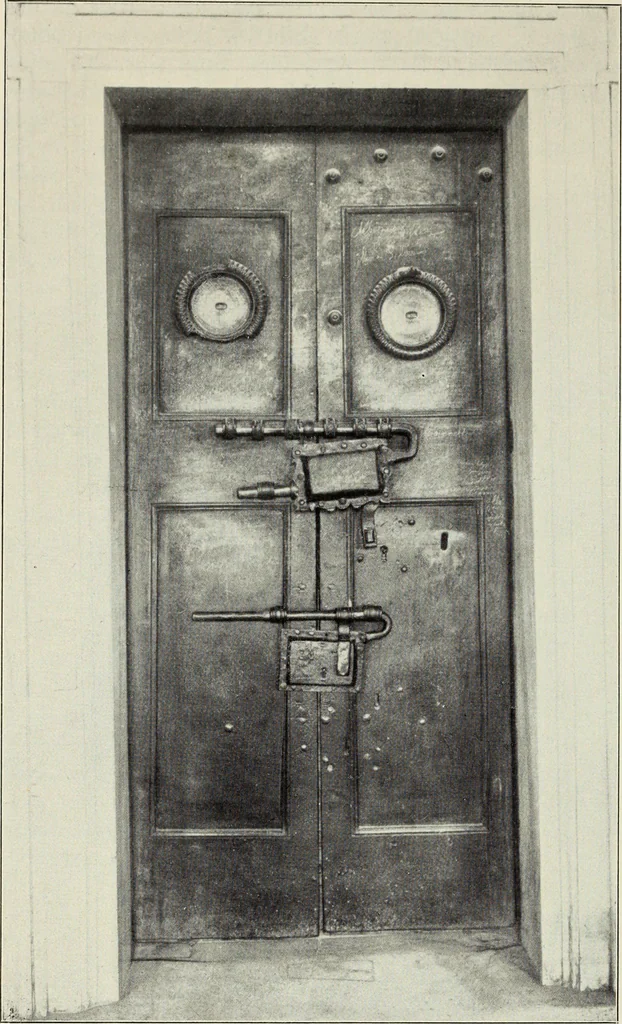 An illustration from Die römische Kapelle Sancta sanctorum und ihr Schatz : meine Entdeckungen und Studien in der Palastkapelle der mittelalterlichen Päpste, 1908, leaf 39