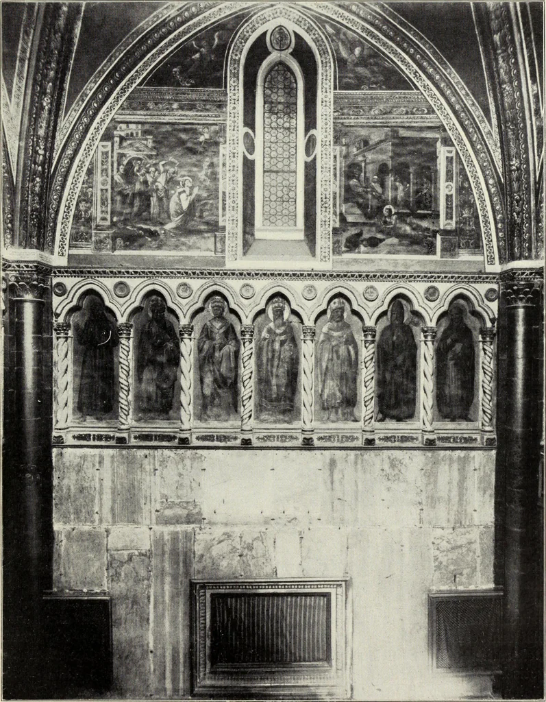 An illustration from Die römische Kapelle Sancta sanctorum und ihr Schatz : meine Entdeckungen und Studien in der Palastkapelle der mittelalterlichen Päpste, 1908, leaf 42