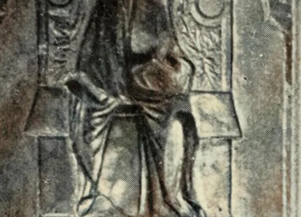 An illustration from Die römische Kapelle Sancta sanctorum und ihr Schatz : meine Entdeckungen und Studien in der Palastkapelle der mittelalterlichen Päpste, 1908, leaf 61