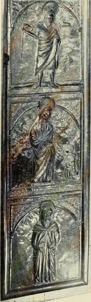 An illustration from Die römische Kapelle Sancta sanctorum und ihr Schatz : meine Entdeckungen und Studien in der Palastkapelle der mittelalterlichen Päpste, 1908, leaf 61