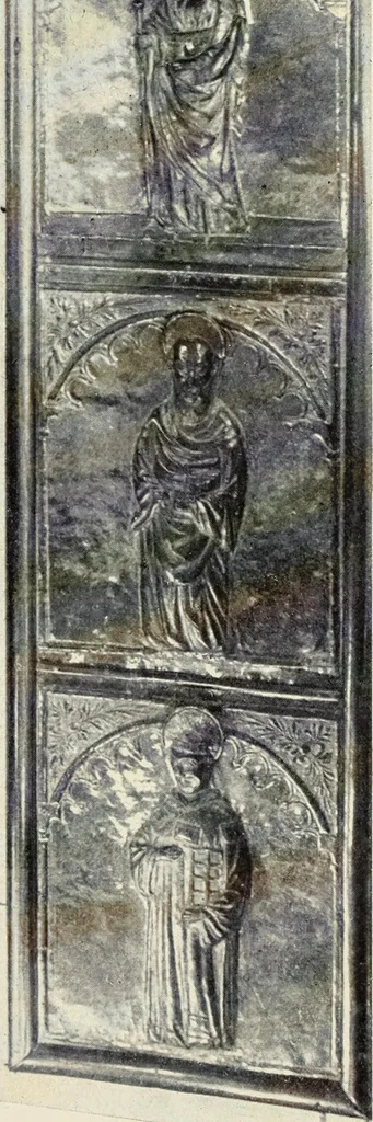 An illustration from Die römische Kapelle Sancta sanctorum und ihr Schatz : meine Entdeckungen und Studien in der Palastkapelle der mittelalterlichen Päpste, 1908, leaf 62
