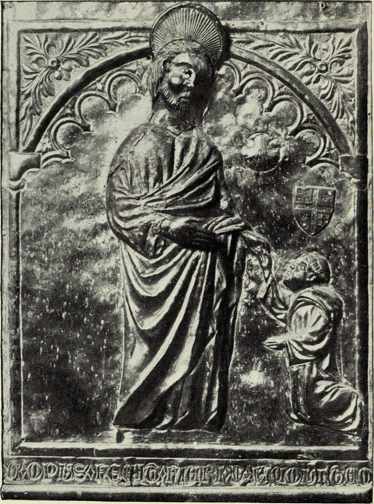 An illustration from Die römische Kapelle Sancta sanctorum und ihr Schatz : meine Entdeckungen und Studien in der Palastkapelle der mittelalterlichen Päpste, 1908, leaf 63