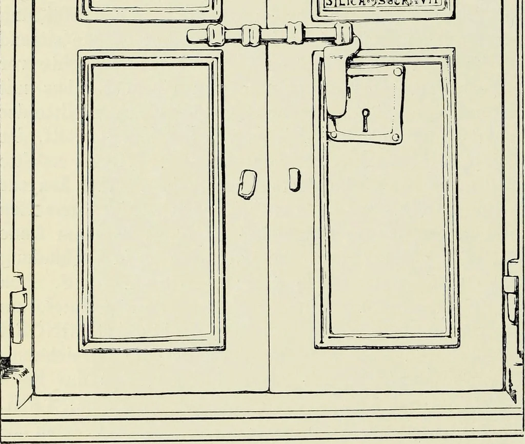 An illustration from Die römische Kapelle Sancta sanctorum und ihr Schatz : meine Entdeckungen und Studien in der Palastkapelle der mittelalterlichen Päpste, 1908, leaf 65