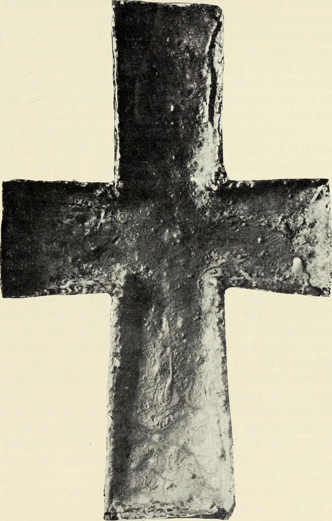 An illustration from Die römische Kapelle Sancta sanctorum und ihr Schatz : meine Entdeckungen und Studien in der Palastkapelle der mittelalterlichen Päpste, 1908, leaf 76