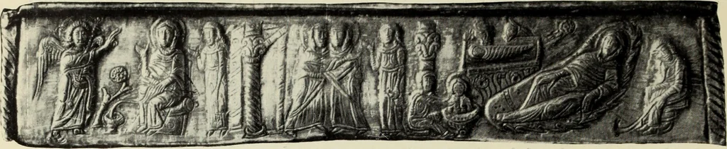 An illustration from Die römische Kapelle Sancta sanctorum und ihr Schatz : meine Entdeckungen und Studien in der Palastkapelle der mittelalterlichen Päpste, 1908, leaf 93