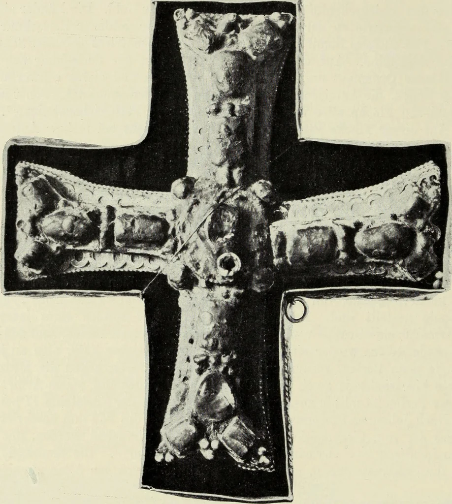 An illustration from Die römische Kapelle Sancta sanctorum und ihr Schatz : meine Entdeckungen und Studien in der Palastkapelle der mittelalterlichen Päpste, 1908, leaf 95