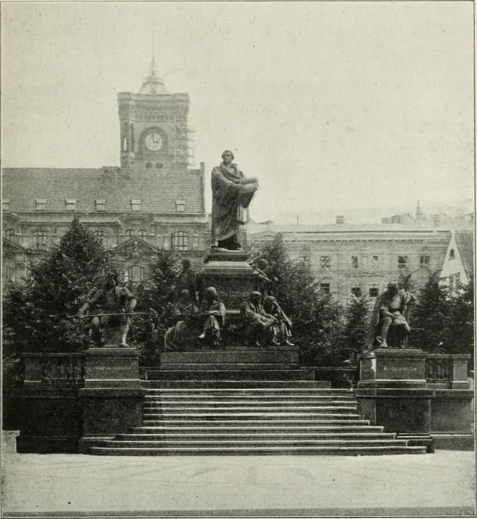 An illustration from Die ruhestätten und denkmäler unserer deutschen dichter, 1904, leaf 138
