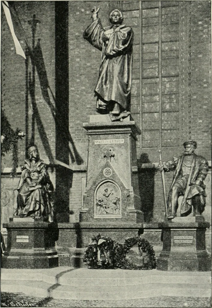 An illustration from Die ruhestätten und denkmäler unserer deutschen dichter, 1904, leaf 140