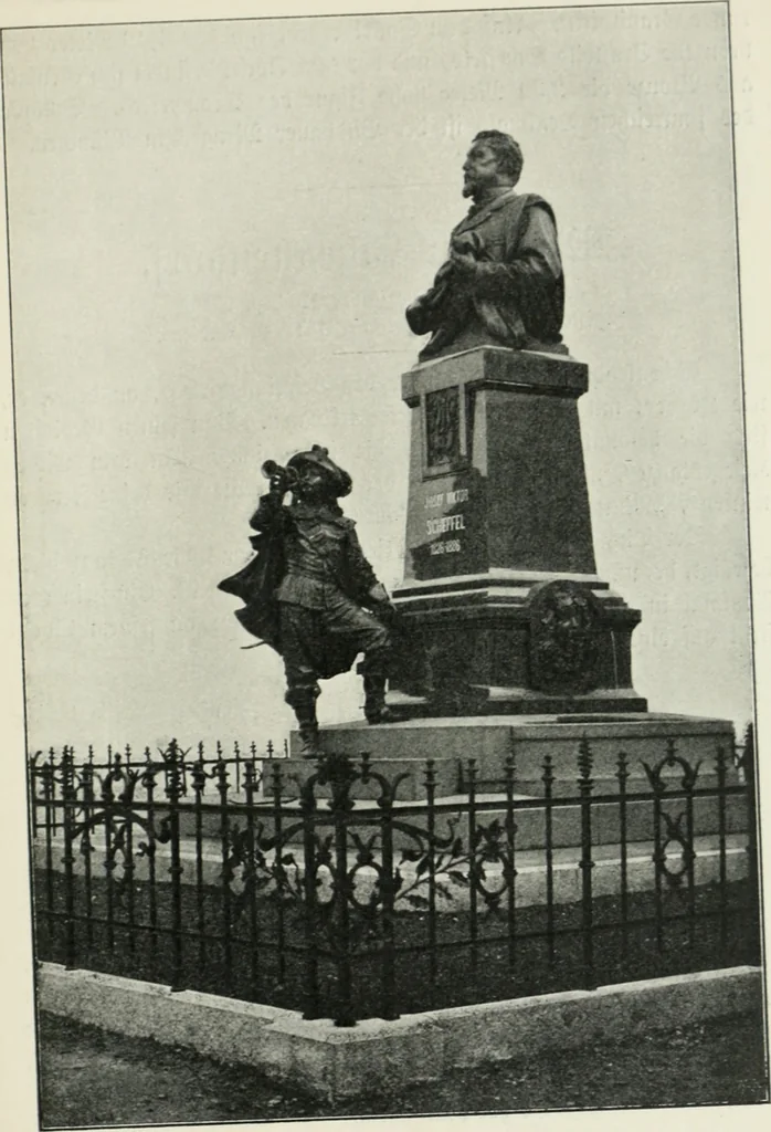 An illustration from Die ruhestätten und denkmäler unserer deutschen dichter, 1904, leaf 168