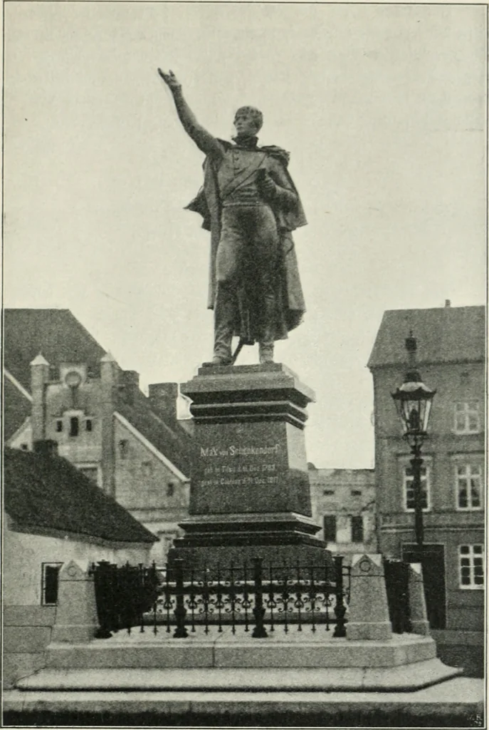 An illustration from Die ruhestätten und denkmäler unserer deutschen dichter, 1904, leaf 170
