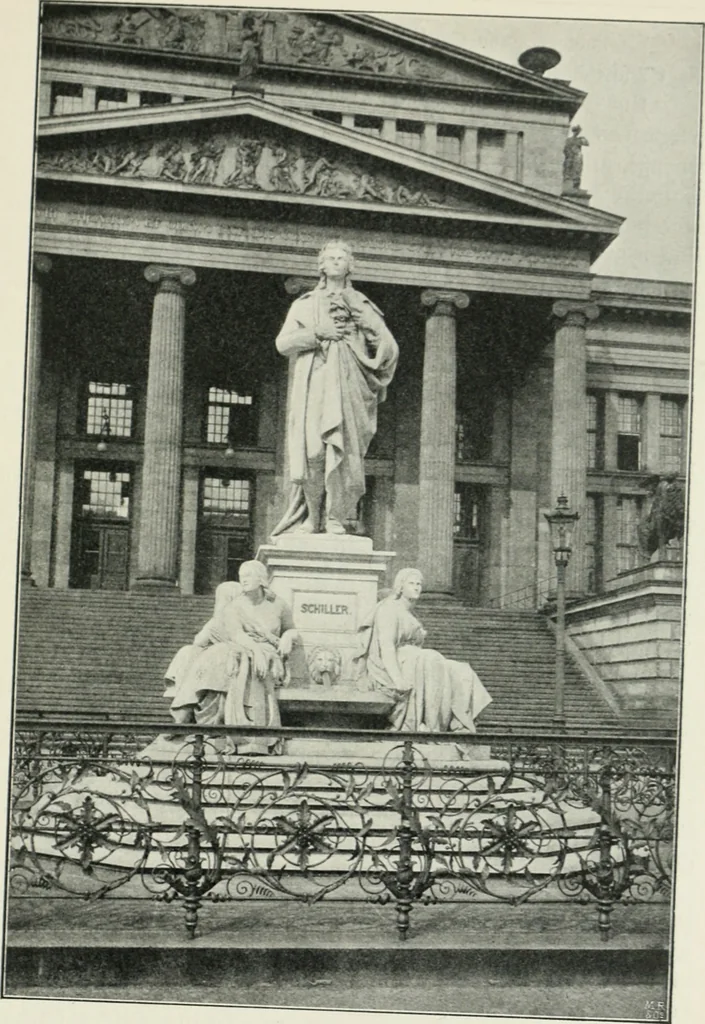 An illustration from Die ruhestätten und denkmäler unserer deutschen dichter, 1904, leaf 174