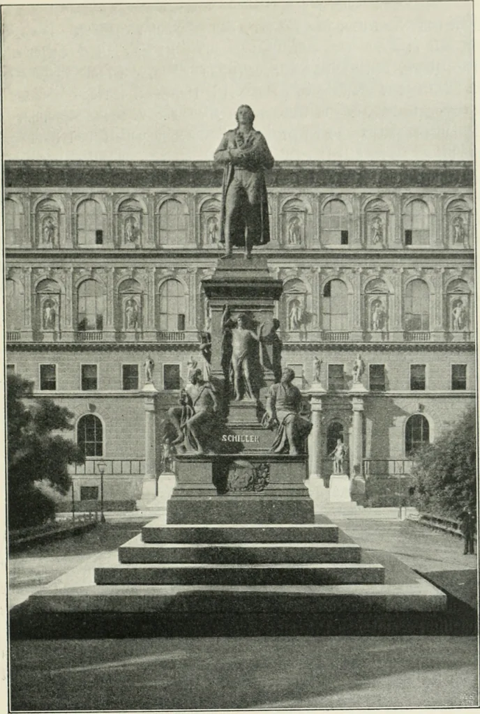 An illustration from Die ruhestätten und denkmäler unserer deutschen dichter, 1904, leaf 180