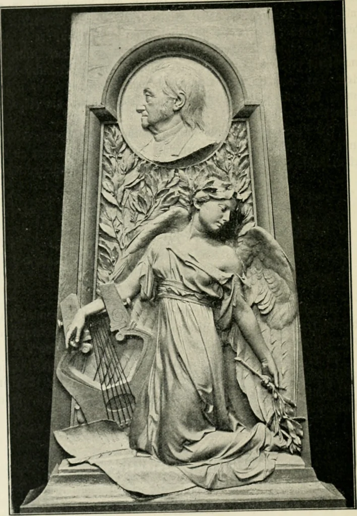 An illustration from Die ruhestätten und denkmäler unserer deutschen dichter, 1904, leaf 197