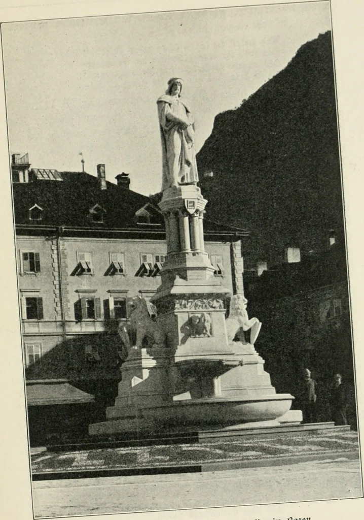 An illustration from Die ruhestätten und denkmäler unserer deutschen dichter, 1904, leaf 208