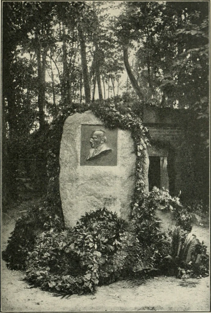 An illustration from Die ruhestätten und denkmäler unserer deutschen dichter, 1904, leaf 220