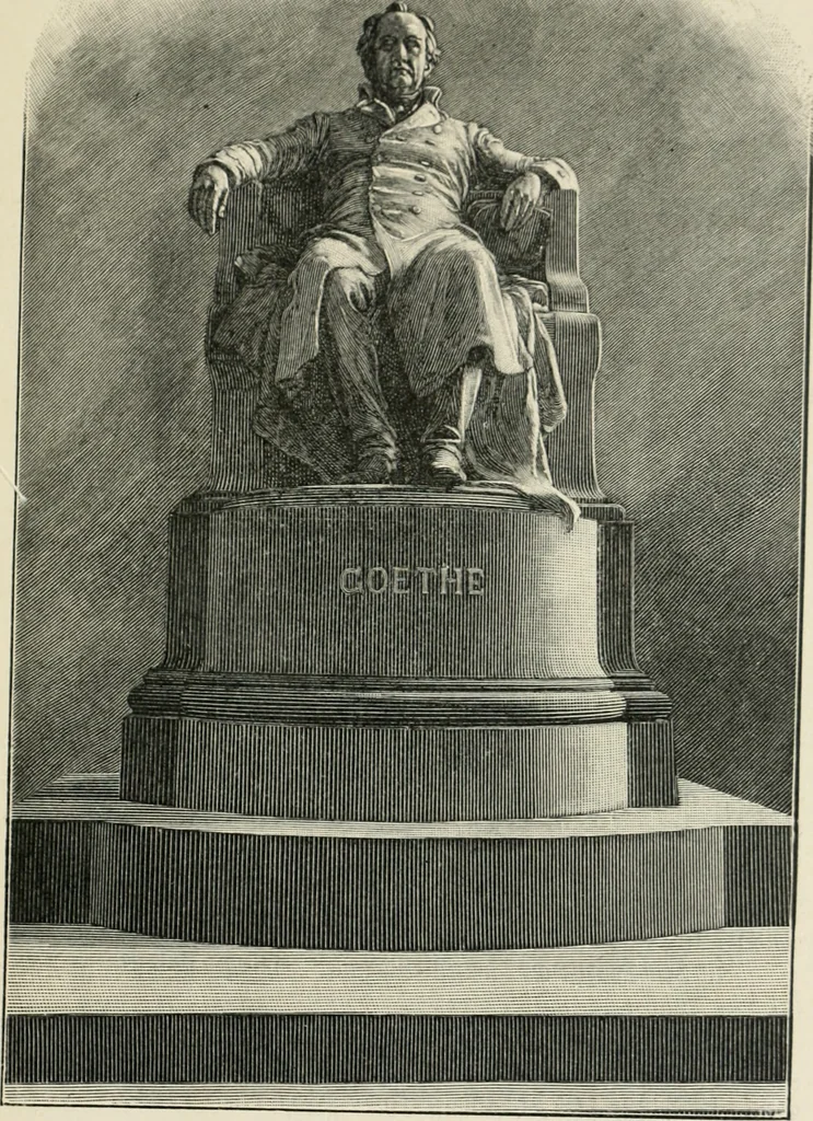 An illustration from Die ruhestätten und denkmäler unserer deutschen dichter, 1904, leaf 224