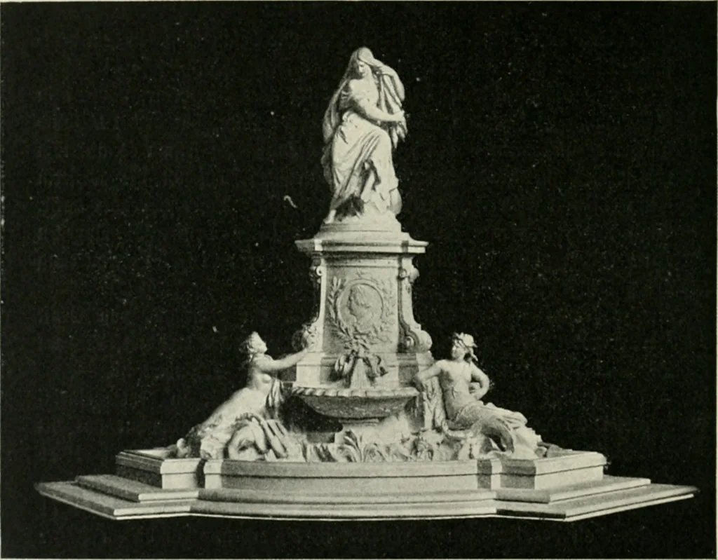 An illustration from Die ruhestätten und denkmäler unserer deutschen dichter, 1904, leaf 89
