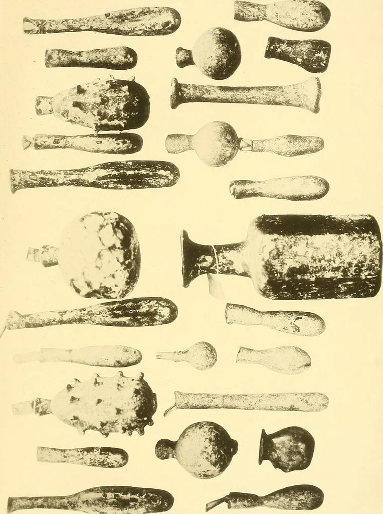 An illustration from Die Sammlungen des Kaukasischen Museums, 1902, leaf 167