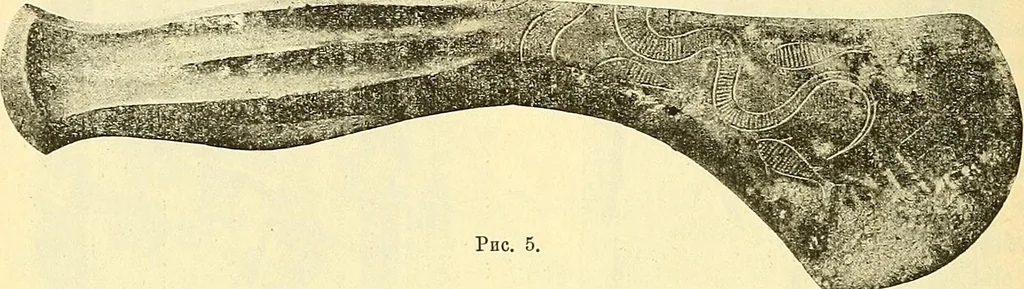 An illustration from Die Sammlungen des Kaukasischen Museums, 1902, leaf 50