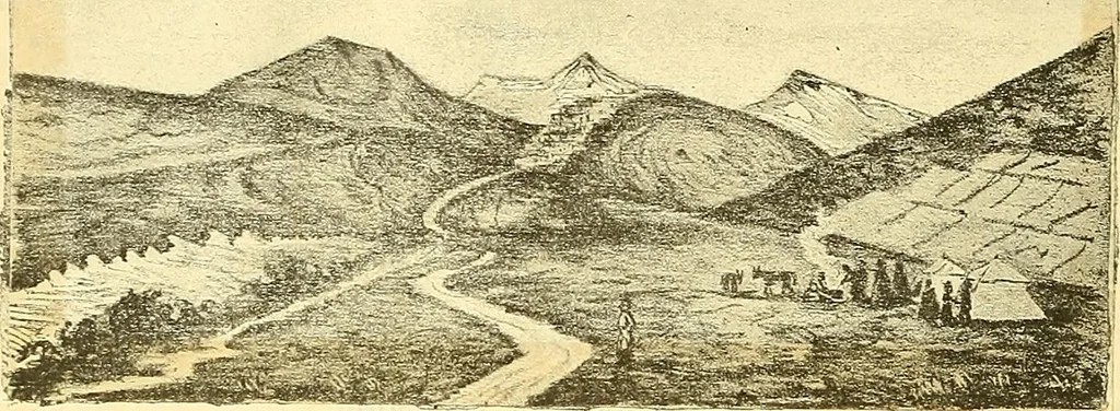 An illustration from Die Sammlungen des Kaukasischen Museums, 1902, leaf 78