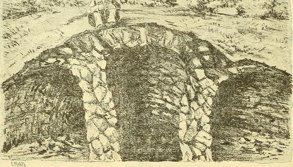 An illustration from Die Sammlungen des Kaukasischen Museums, 1902, leaf 78